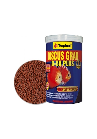 Tropical Discus Gran D-50 Plus 500 Gam