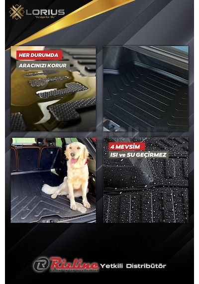 Rizline Honda Cr-V 1995-2001 3D Bagaj Havuzu