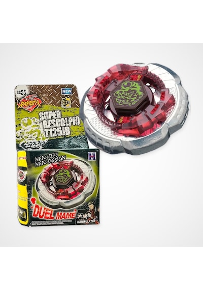 Beyblade Metal Fusion Set 5 Beyblade 2 Fırlatıcı - Bb104, Bb80, Bb65, Bb118, Bb71