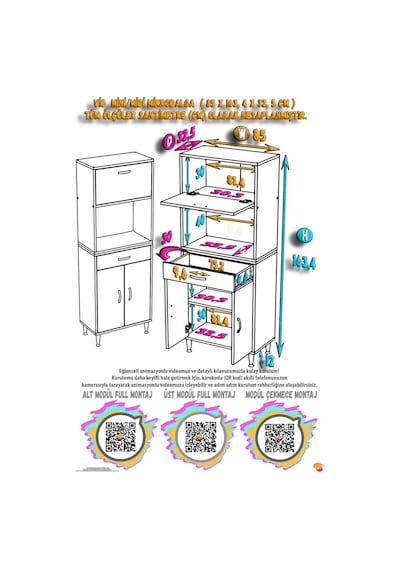 Vio 85 Cm 1 Fırın Veya Mikrodalga Dolabı Çekmeceli Kapaklı Çok Amaçlı Mutfak Dolabı Beyaz Vio 85 Cm 1 Fırın Veya Mikrodalga Dolabı Çekmeceli Kapaklı Çok Amaçlı Mutfak Dolabı Beyaz