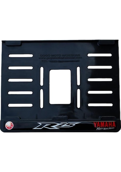 Yamaha R25 Uyumlu 1 Plastik (15x24 Cm) Kırılmaz Plakalık