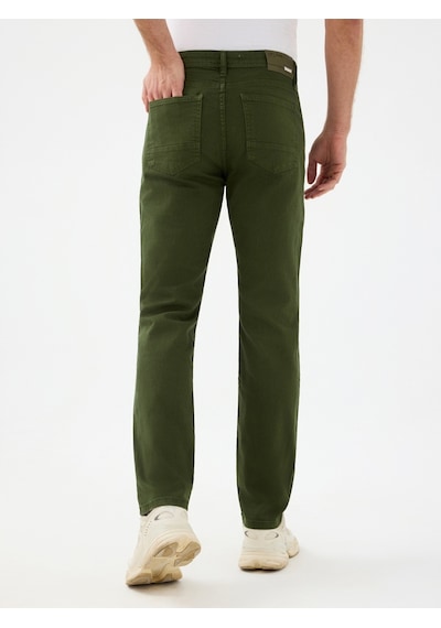 Regular Fit Erkek Pantolon Haki