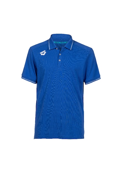 Arena Team Solid Cotton Unisex Mavi Günlük Stil Polo T-shirt 004901800