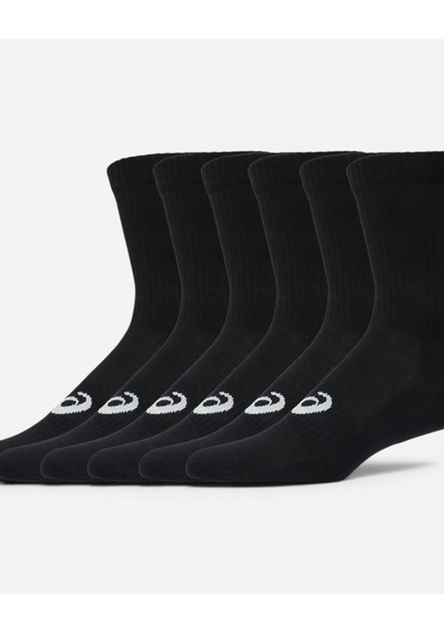 Asics 6 Pack Crew Sock Siyah Koşu Çorabı 3033c302-001