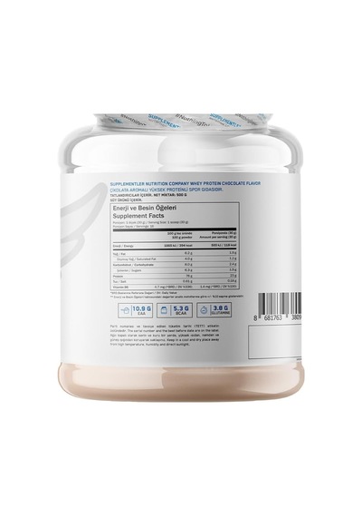 Com Whey Protein 500 Gr Ahududu