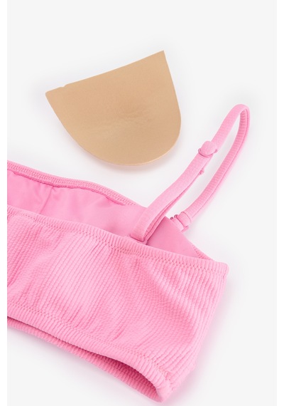 Penti Açık Pembe Missa Straplez Bikini Üstü