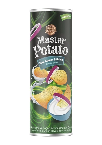 4 Adet Master Potato Soğanlı & Ekşi Kremalı Cips 160 G