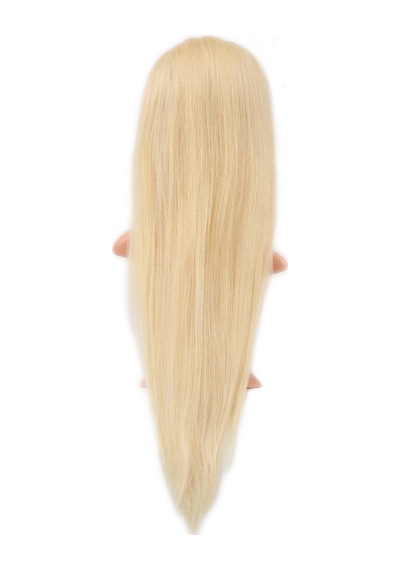 Gerçek Front Lace Düz Platin Tül Peruk / 70/75cm 2466863