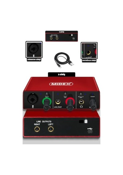 Karın Bölgesix Glx Paket-2 Bm800 And Mikrofon Ses Kartı + Stand Set