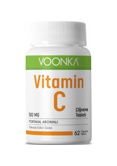 Voonka Vitamin C 62 Çiğneme Tableti