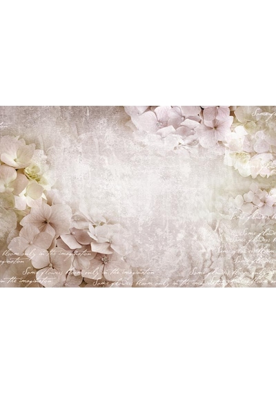 Soft Renk Çiçekler Romantik Duvar Kağıdı