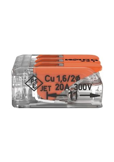 WAGO 3LÜ BUAT KLEMENSİ 221-413 -