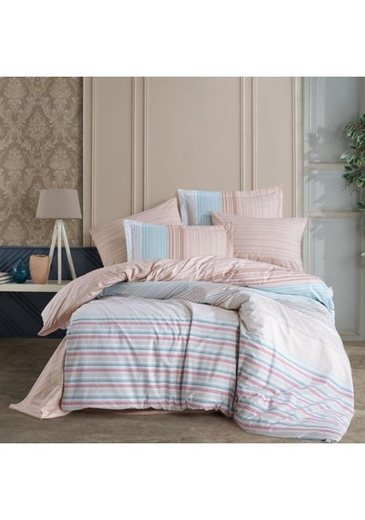 Kingsize Poplin Nev Trella Turkuaz Çok Renkli