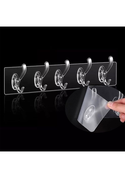 Orret Home Şeffaf Duvar Askısı 5'li Iz Bırakmayan Güçlü Yapışkanlı Banyo Mutfak Düzenleyici Kanca As Sku: Smg8690010193568 Açık Bej Orret Home Şeffaf Duvar Askısı 5'li Iz Bırakmayan Güçlü Yapışkanlı Banyo Mutfak Düzenleyici Kanca As Sku: Smg8690010193568 Açık Bej