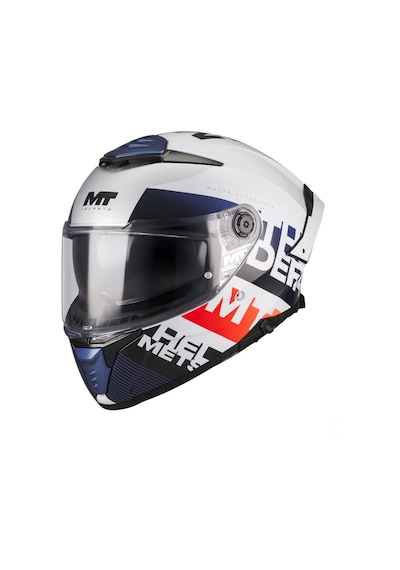 Kask Mt Ff18sv Thunder 4 Sv Waves A17 Parlak Full Face Kapalı Kask Diğer