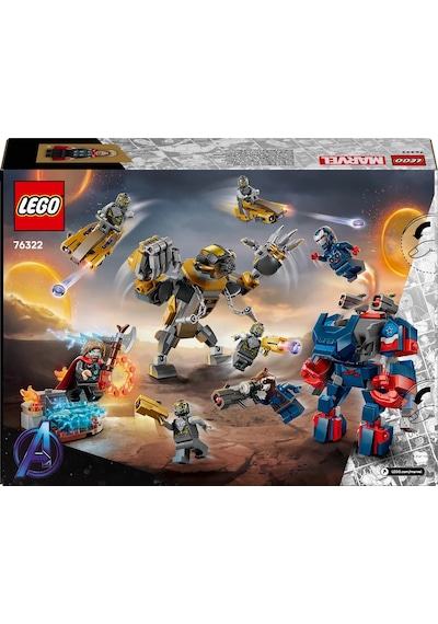LEGO® ǀ Marvel Avengers: Endgame Thor, Chitauri'ye Karşı 76322 - 8 Yaş ve Üzeri Çocuklar için Yaratıcı Oyuncak Yapım Seti (373 Parça) LEGO® ǀ Marvel Avengers: Endgame Thor, Chitauri'ye Karşı 76322 - 8 Yaş ve Üzeri Çocuklar için Yaratıcı Oyuncak Yapım Seti (373 Parça)