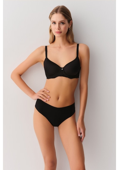 Suwen Invisible Lazer Kesim Brazilian Slip Sw9937012 Siyah