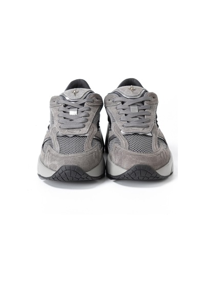 F Rtca032 Cam Gray/ric/tela Sneaker Günlük Erkek Lu68601 Paciotti Men Shoe Gri