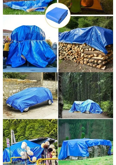 5m X 6m Koruyucu Branda Örtü, Çadır Brandası, Branda, Koruyucu Örtü Pilsa Mavi