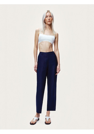 Nocturne Düz Paça Pantolon N26yn3518 Lacivert