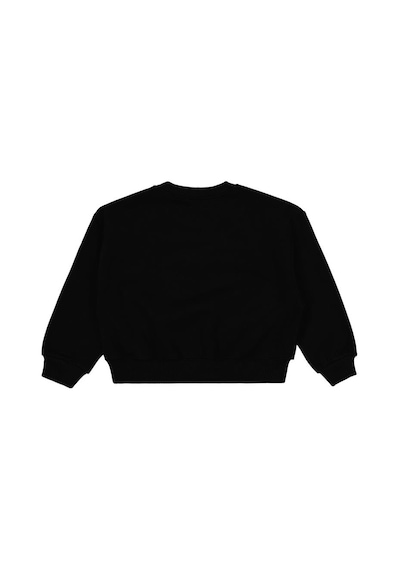 Civil Girls Düz 6-9 Yaş Sweatshirt - Siyah Siyah-siyah