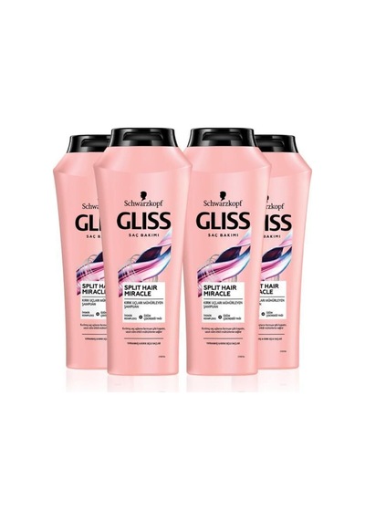 Gliss Split Hair Miracle Şampuan 500 Ml x 4 Adet