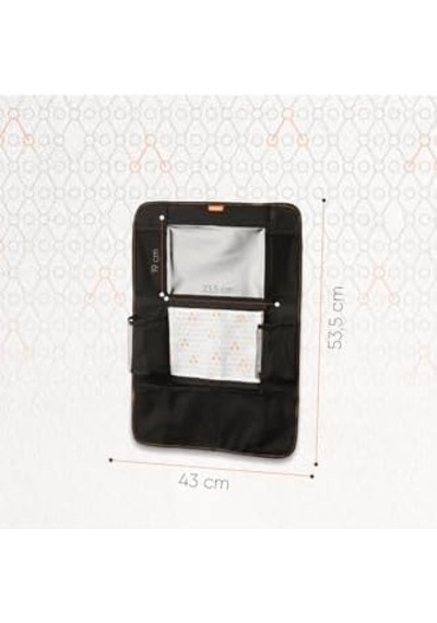 Gezenbebe Araba İçin Tablet Düzenleyici Açık Ahşap
