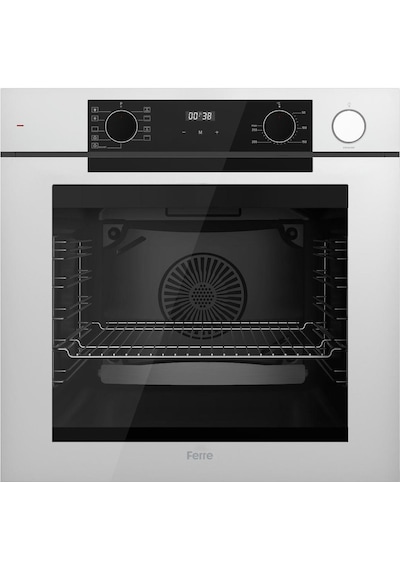 Ferre Steamart Fryart Silentart Serisi QEP64CB + CS206-FA + D064-SA Beyaz Ankastre Set