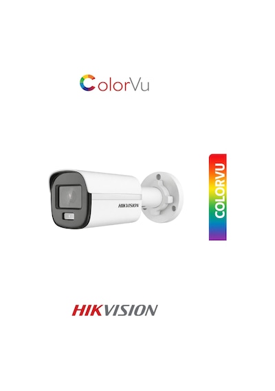 Ds-2ce10df0t-pf 3.6mm Colorvu Gece Renkli Bullet Kamera 2mp Ahd