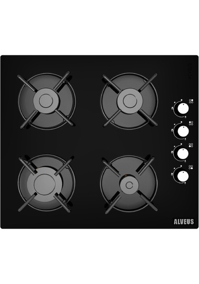 Alveus GLS 640 - Bindesit Siyah Ankastre Set