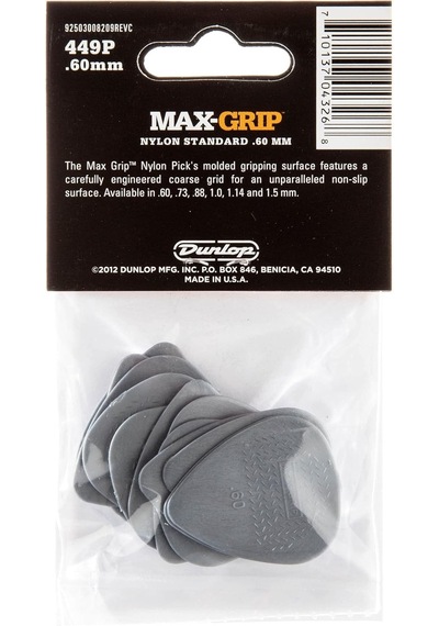 Jim Dunlop 449p.60 Nylon Standard 12li Pena Seti 0.60mm