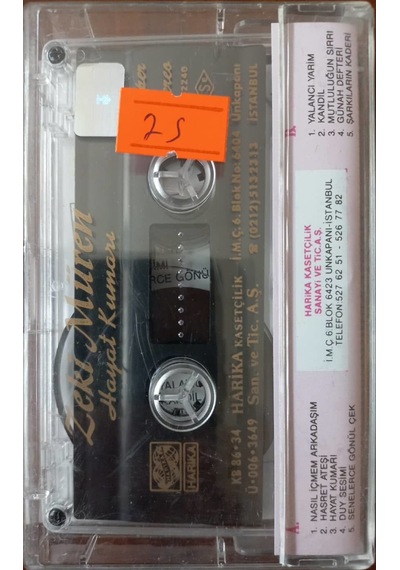 Plak Değildir Kaset Tir Zeki Müren Hayat Kumarı Kaset