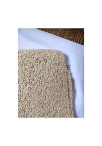 Plush Studıo Teddychic 13.3 İnç Plushguard Laptop Kılıfı Ve Çanta 36x26cm Clutch, Teddy Çanta Pudra Pudra