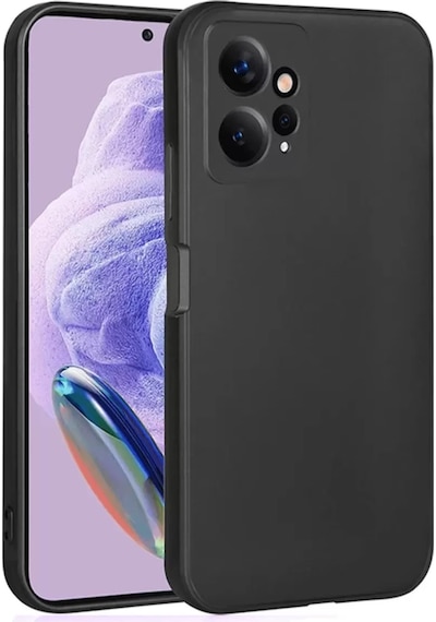 Newface Xiaomi Redmi Note 12 4g Kılıf First Silikon - Siyah