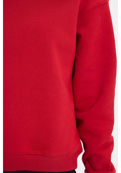 Tudors Kadın Oversize Geniş Kesim Pamuklu Bisiklet Yaka Kırmızı Sweatshirt-39924 Kırmızı Tudors Kadın Oversize Geniş Kesim Pamuklu Bisiklet Yaka Kırmızı Sweatshirt-39924 Kırmızı