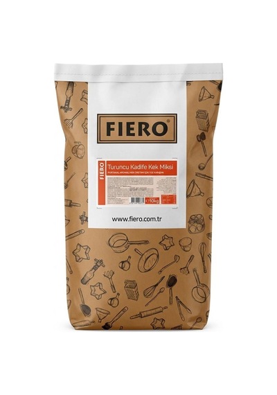 Fiero Turuncu Kadife Kek Toz Karışımı 10 Kg