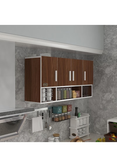 Kenzlife hazır mutfak severus cvz 060*120*22 mutfak banyo dolabı kapaklı raflı