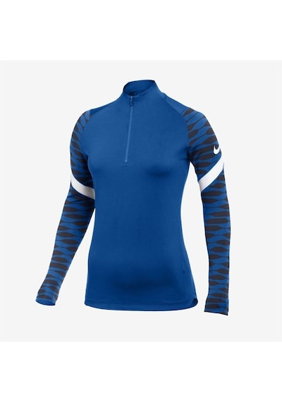 Nike W Nk Df Strke21 Dril Top Kadın Antrenman Eşofman Üstü Mavi