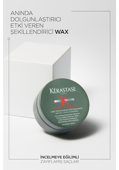 Genesis Homme Şekillendirici Wax 75 Ml