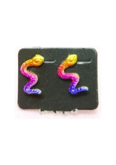 Oriental Kuyumculuk Jewellery Yılan Küpe Gümüş