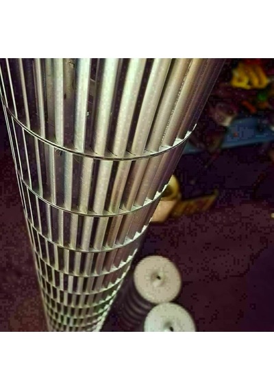 Çap 140 Boy 65 Delik 11 Mm Sol Yön Radyal Fan Pervanesi