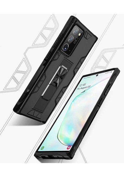 Galaxy Note 20 Ultra Kılıf Zore Volve Kapak Gold
