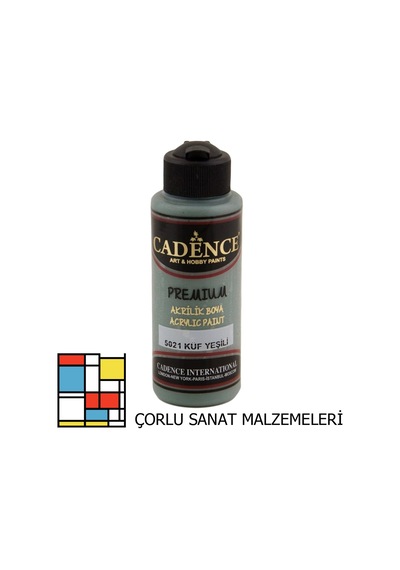Premıum Akrilik Boya 5021 Küf Yeşili 120Ml