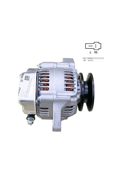 12v Alternatör Dinamo Nıppon Denso Tipi 60 A 2 Fiş Ig-l Daıhatsu Hıjet-johndeere-forklift