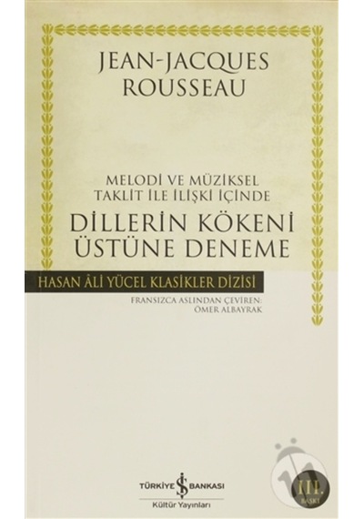 Melodi Ve Müziksel Taklit Ile Ilişki Içinde Dillerin Kökeni Üstü