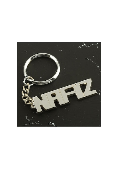 Nafız - 922 - - Kmrsfres - İsimli Anahtarlık- Çok Renkli
