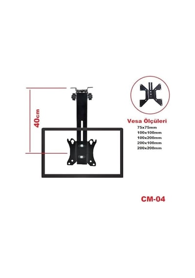 Eğimli Tavan Askı Aparatı Cm-04