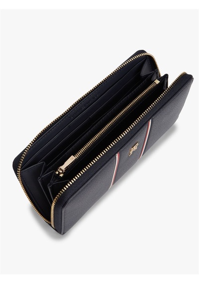Tommy Hilfiger Th Icon Lrg Za Corp Kadın Mavi Cüzdan - Aw0aw18654