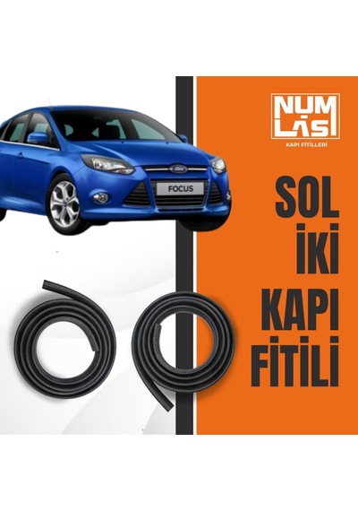 Ford Focus Hatchback 3.nesil Sol Ön Ve Arka Kapı Fitili-a Kalite-numlas-nm6393
