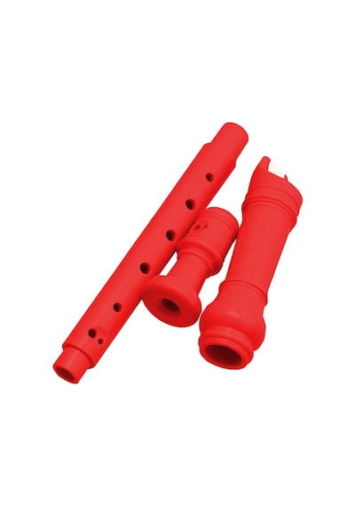 Jwin Jf-01 Blok Flüt - Kırmızı